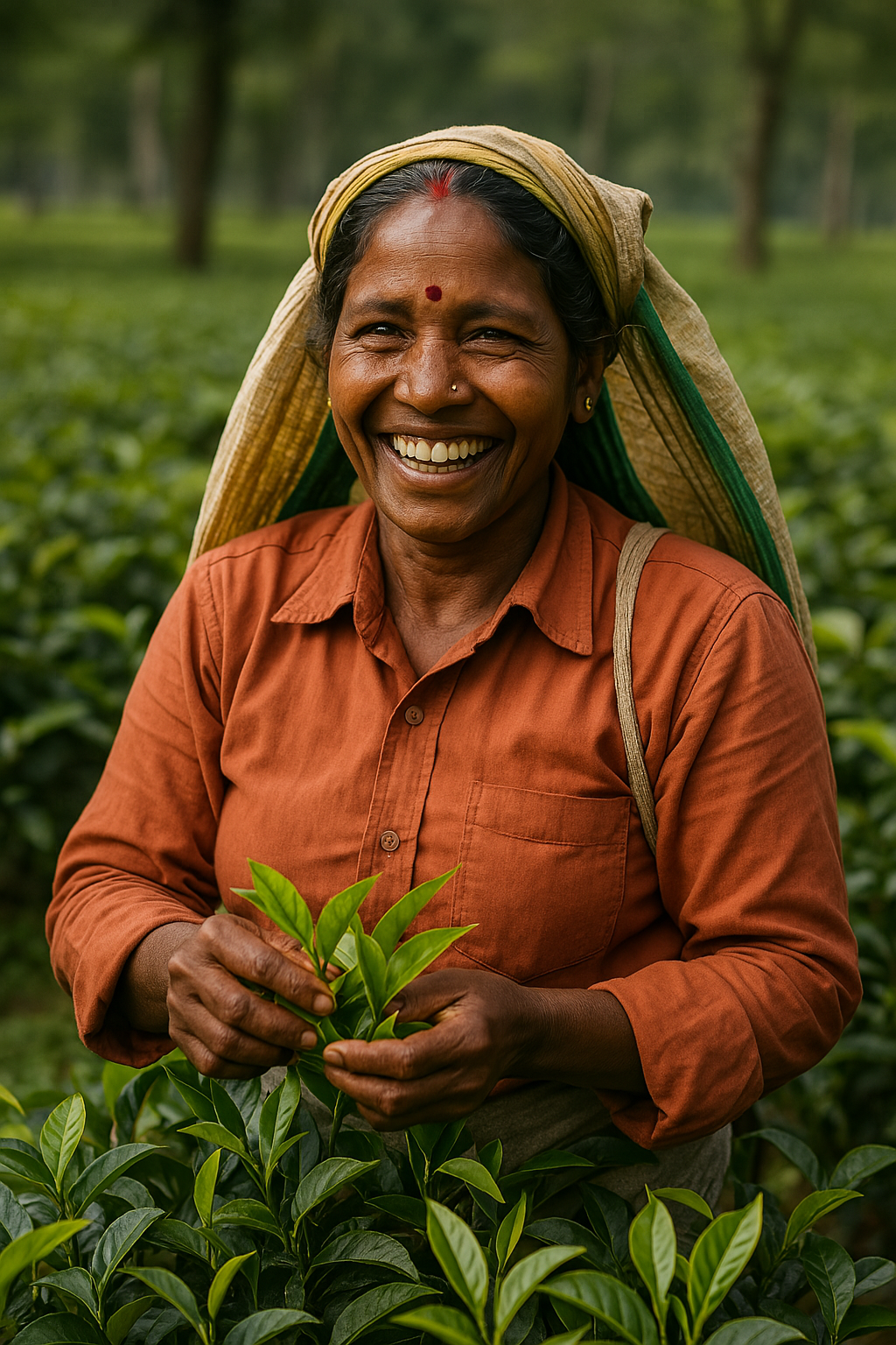 Assam Tea working women